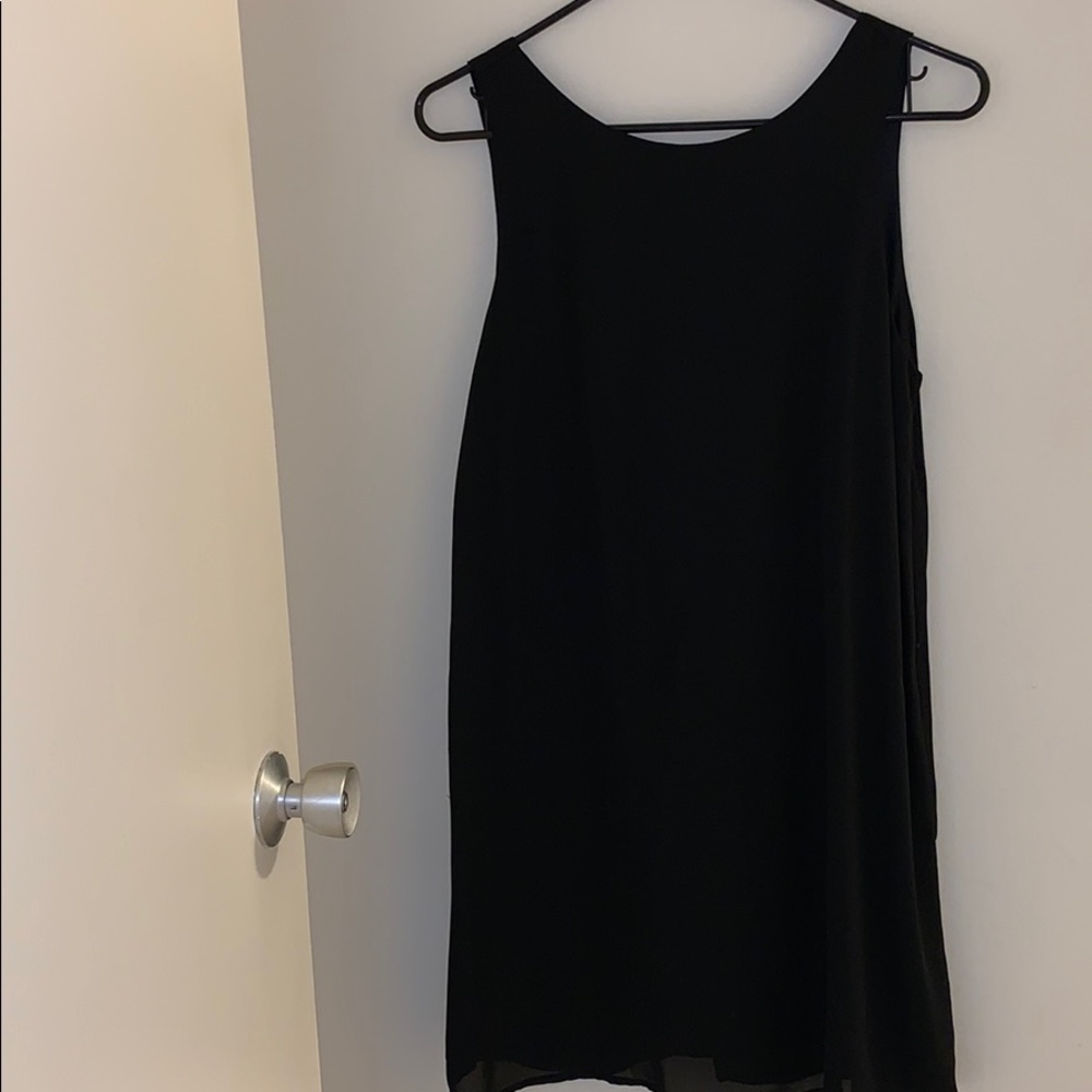Black Cocktail Dress w/ Bow
